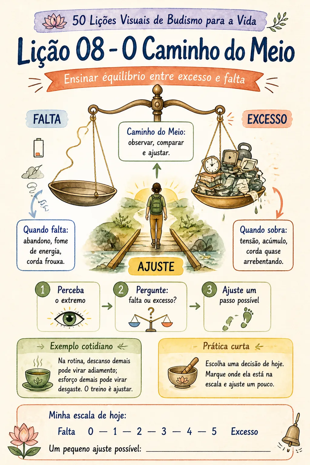 Prévia da lição visual de Budismo 3