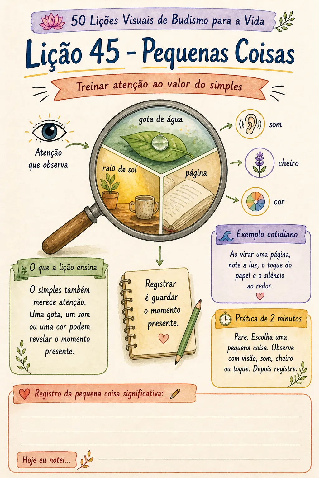 Prévia da lição visual de Budismo 5